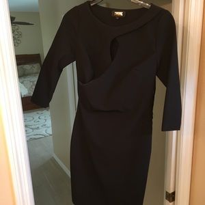 Classic elegant black dress